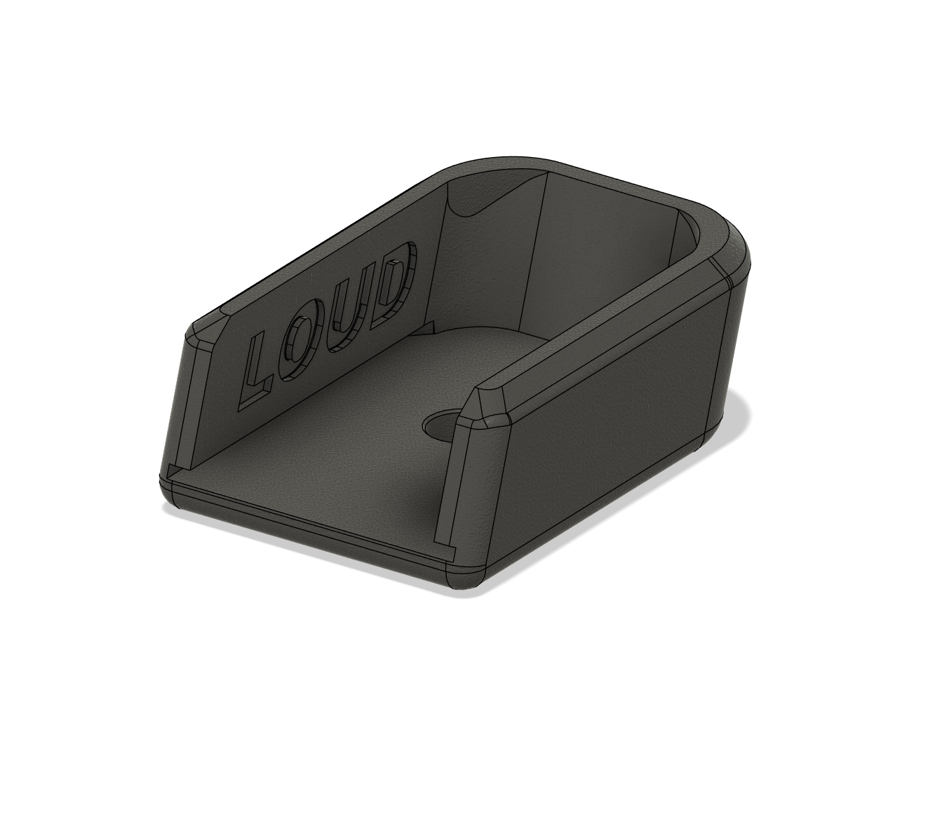 Thin Magazine Basepad +2 CZ Shadow