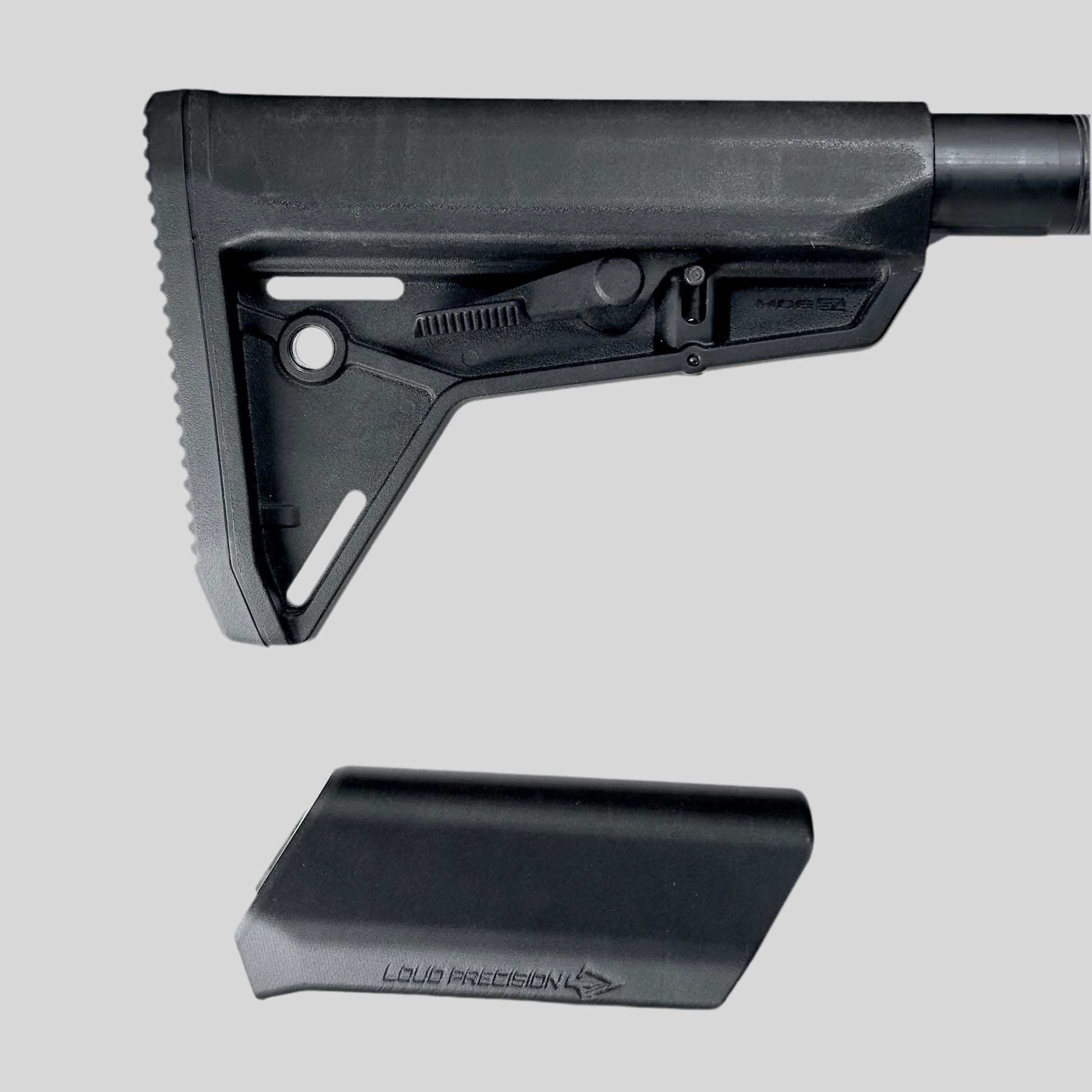 Cheek Riser for Magpul MOE SL, SL-K & SL-M – Loud Precision Cheek Riser for Magpul MOE SL, SL-K & SL-M – Loud Precision