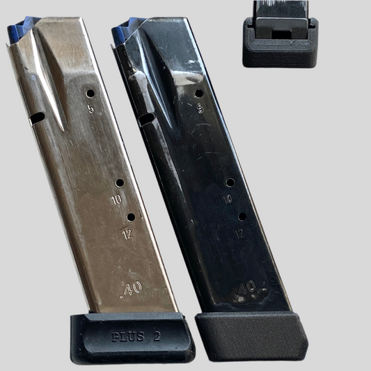 Thin Magazine Basepad +2 CZ Shadow