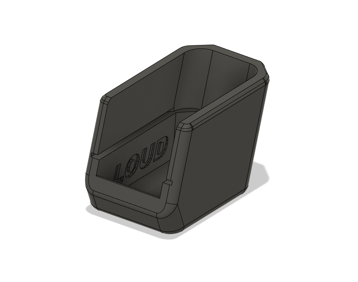 Thin Magazine Basepad +2 CZ Shadow